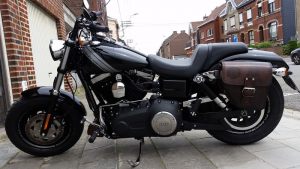 Sacoche Myleatherbikes Harley Dyna Fat bob_25